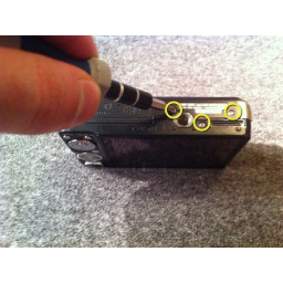 Разборка внешнего корпуса Sony Cyber-shot DSC-W230